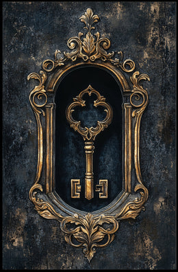 The Ornate Key Poster