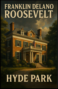 Franklin Delano Roosevelt Hyde Park Poster