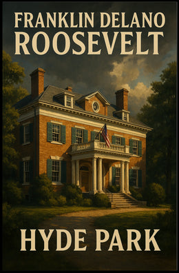 Franklin Delano Roosevelt Hyde Park Poster