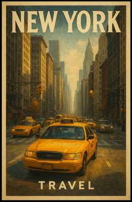 New York Travel Poster