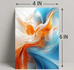 Abstract Fluid Dynamics Abstract Poster PosterGoat