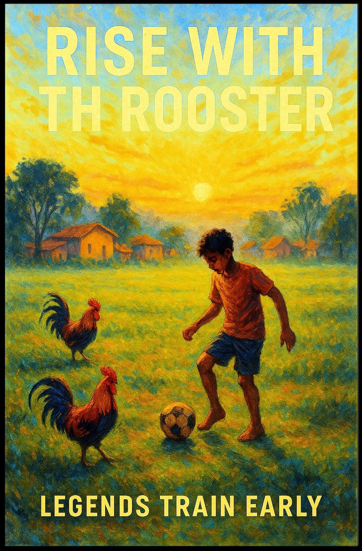 Rise with the Rooster Poster