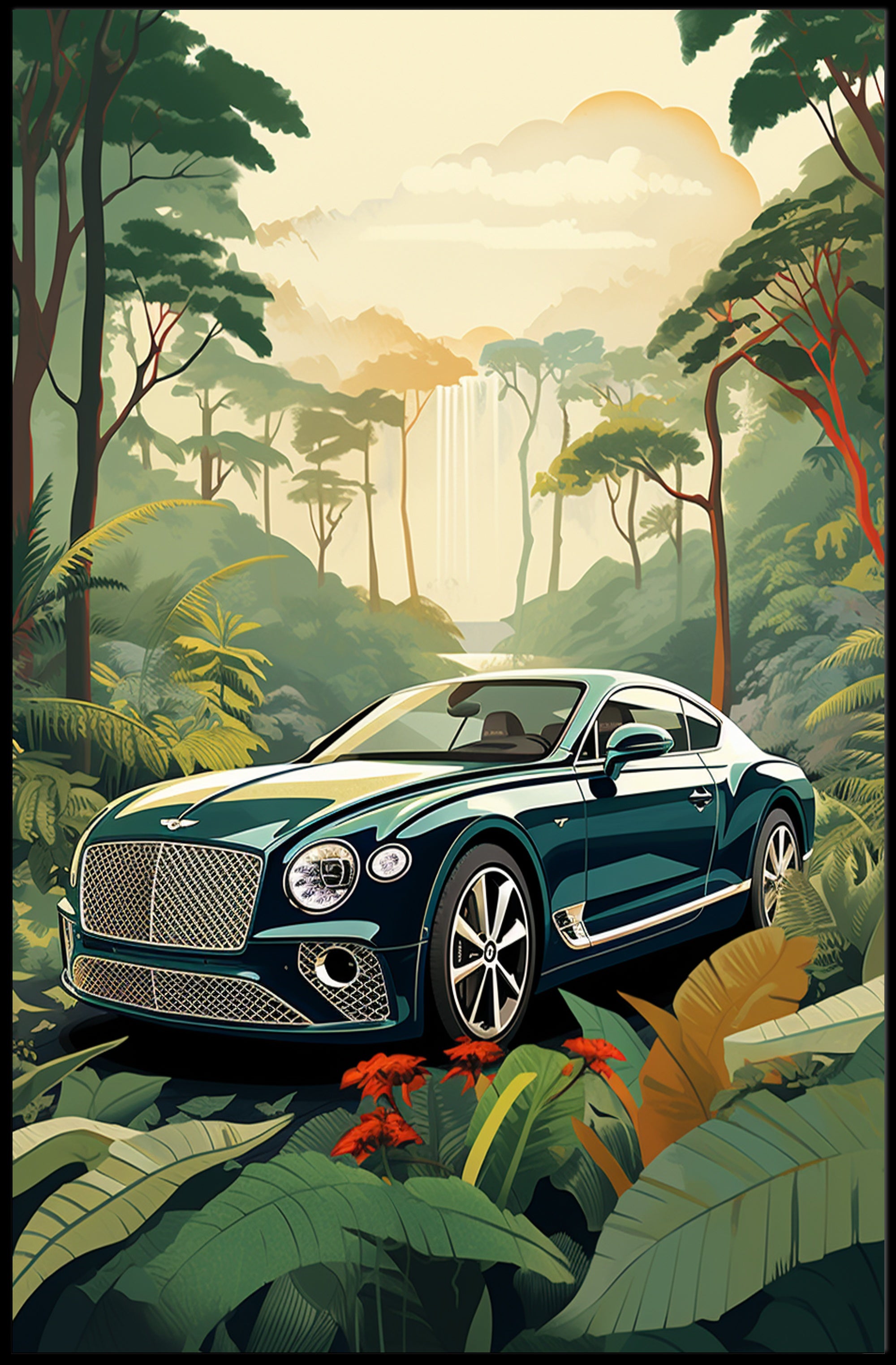 Luxury In The Jungle Poster