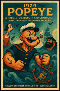 Popeye 1929 Art Poster POP-223