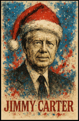 Jimmy Carter 39th President of the United States Christmas SeriesPoster