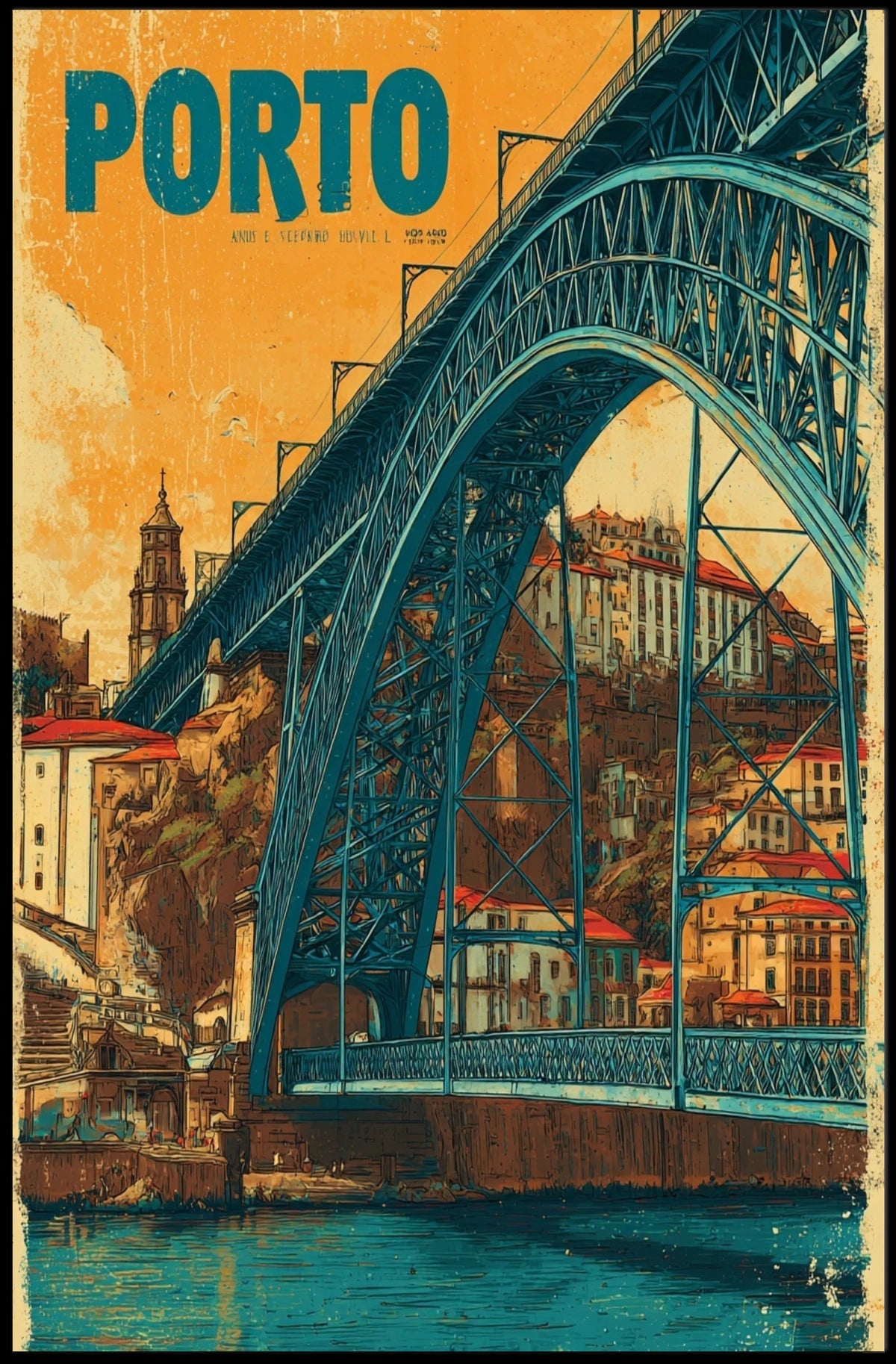Porto Architectural Marvel Poster