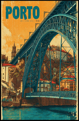 Porto Architectural Marvel Poster