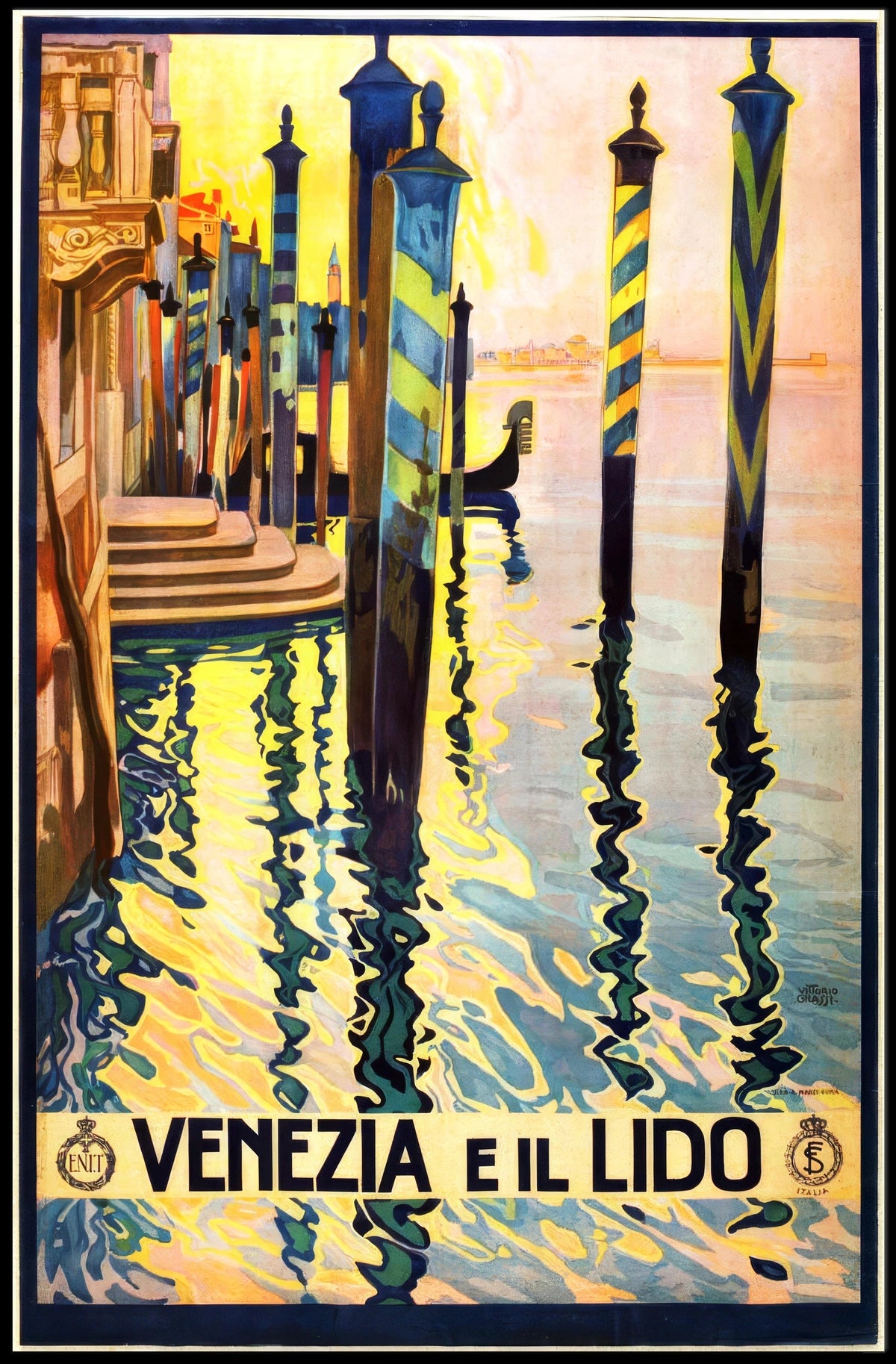 Venezia E Il Lido Poster