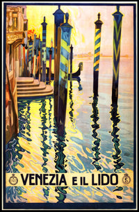 Venezia E Il Lido Poster