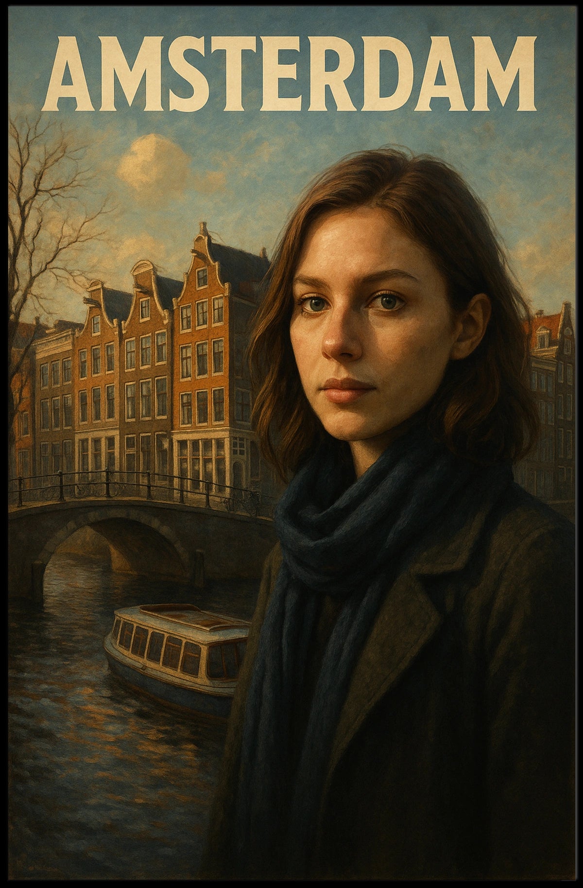 Amsterdam Elegance Poster