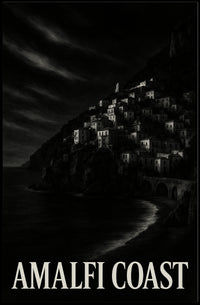 Amalfi Coast Poster Wall Art Travel Print 18x24 Italy