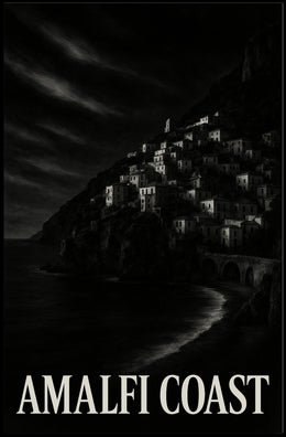 Amalfi Coast Poster Wall Art Travel Print 18x24 Italy