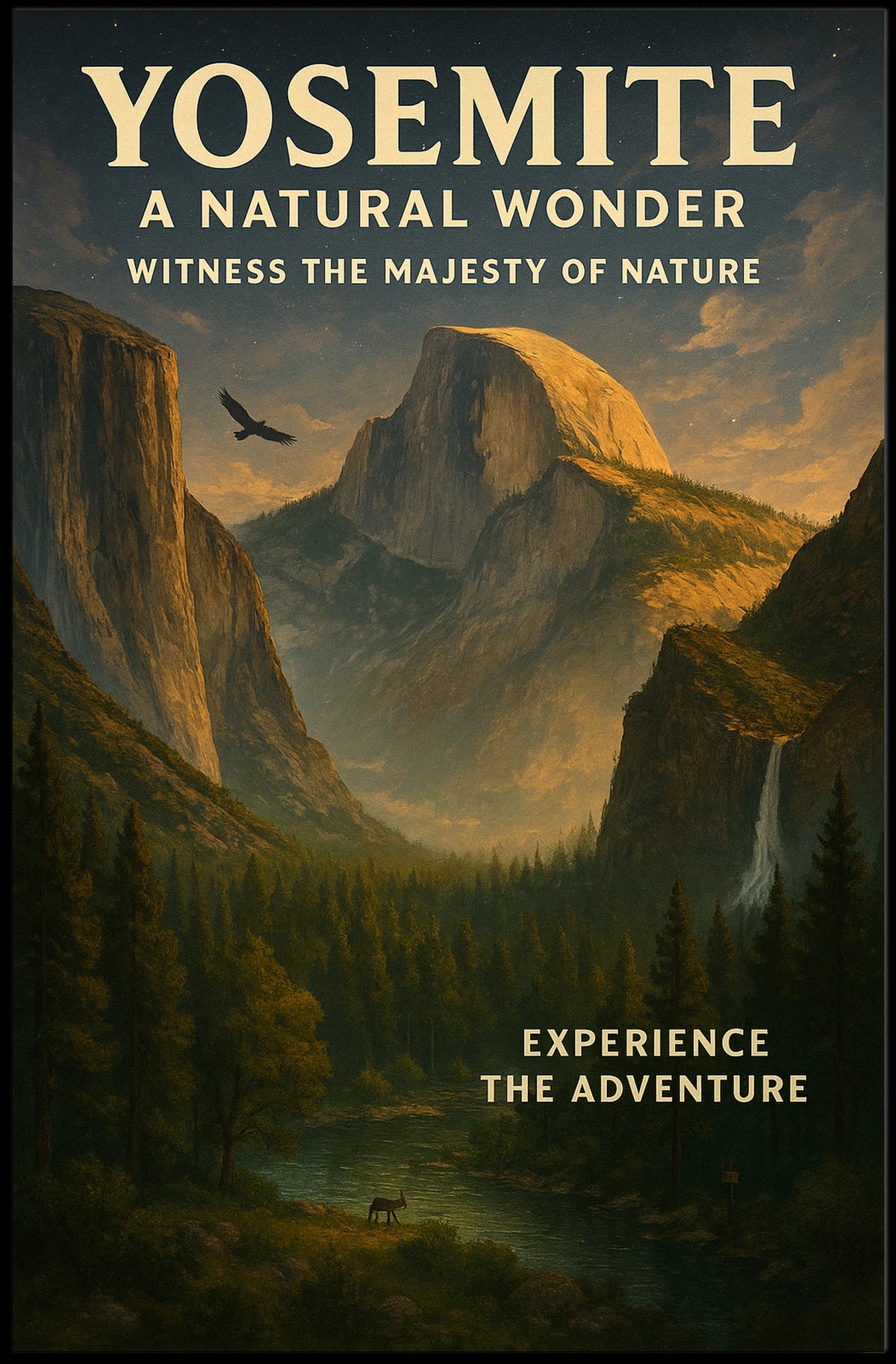 Yosemite A Natural Wonder Poster