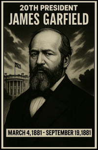 James Garfield 20Th President Poster