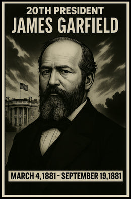 James Garfield 20Th President Poster