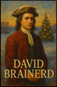 18th Century Persona in Christmas Scene Historical Poster