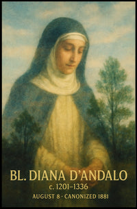 Blessed Diana dAndalo Poster