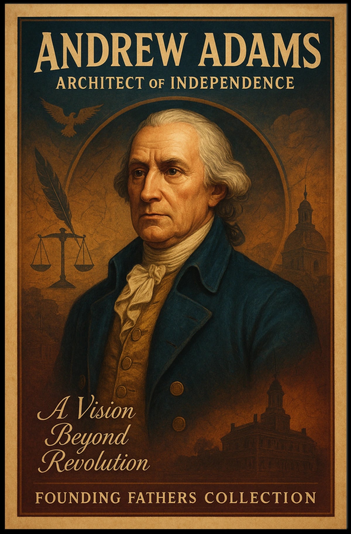 Andrew Adams Architect of Independence Poster