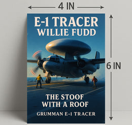 E-1 Tracer The Stoof with a Roof Poster PosterGoat
