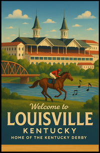 Welcome to Louisville, Kentucky Poster