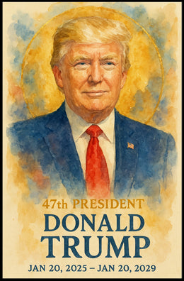 Donald Trump 47Th President Poster