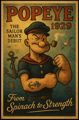 Popeye 1929 Art Poster POP-241