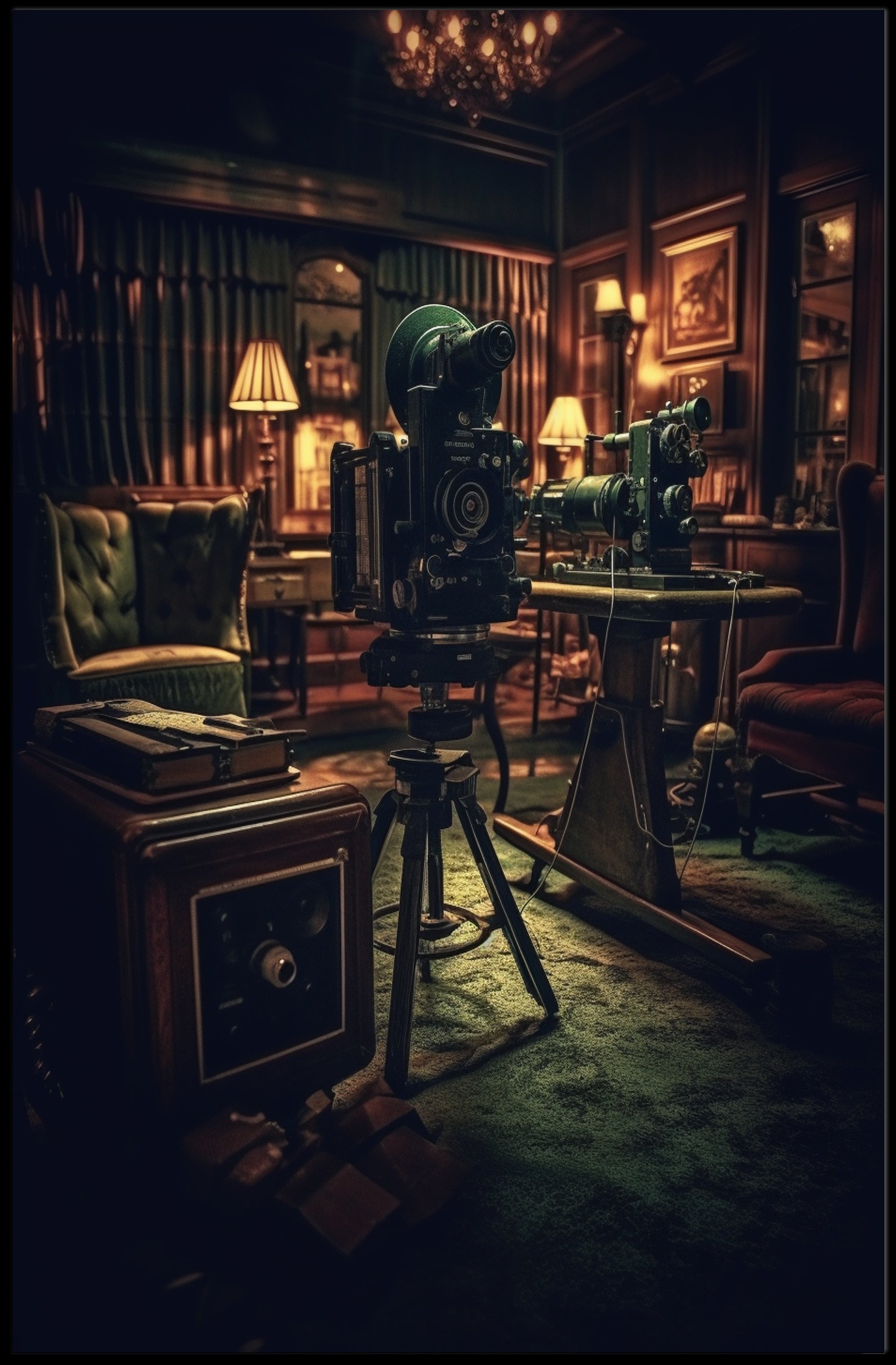 Vintage Cinematic Ambiance Poster