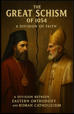 Great Schism Historical Division Educational or Infographic Poster