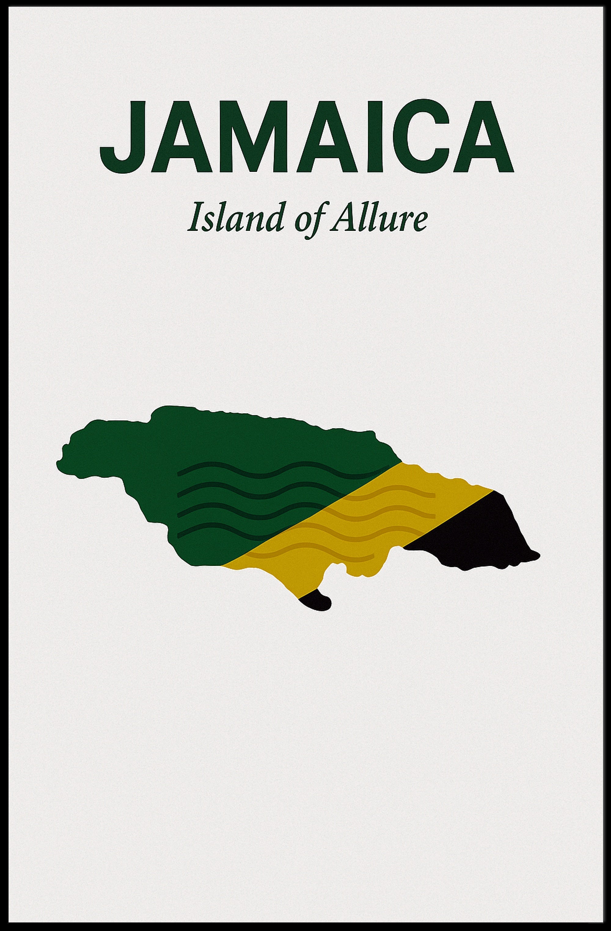 Jamaica Island of Allure Poster PosterGoat