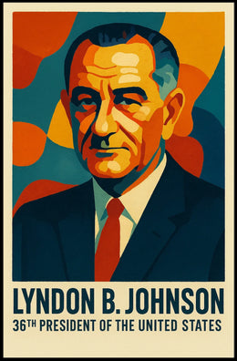 Lyndon B. Johnson 36Th President Poster