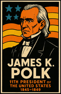 James K. Polk 11th President Poster