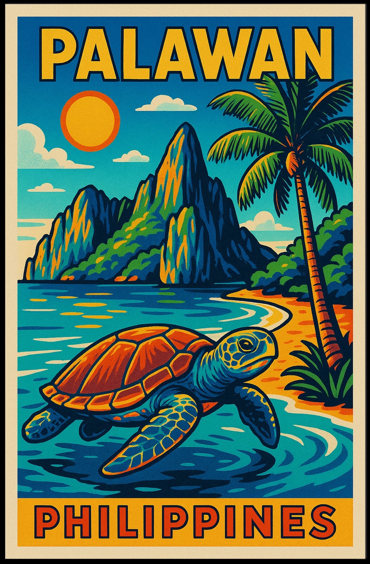 Palawan Paradise Poster