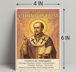 Saint John Chrysostom Poster PosterGoat