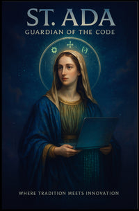 St. Ada Guardian of the Code Poster PosterGoat