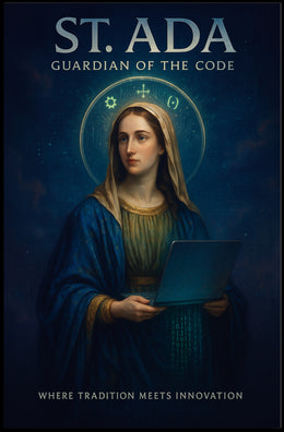 St. Ada Guardian of the Code Poster PosterGoat