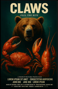 Claws Feel The Bite Poster