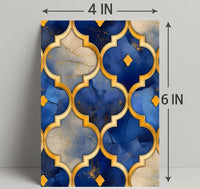 Ornate Geometric Luxury Wall Art Poster - Cultural Heritage