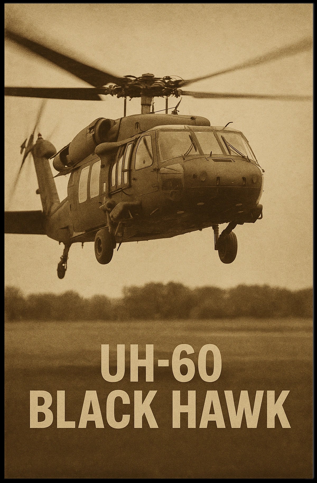 UH-60 Black Hawk Poster