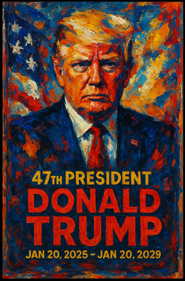 Donald Trump Visionary American Spirit Poster