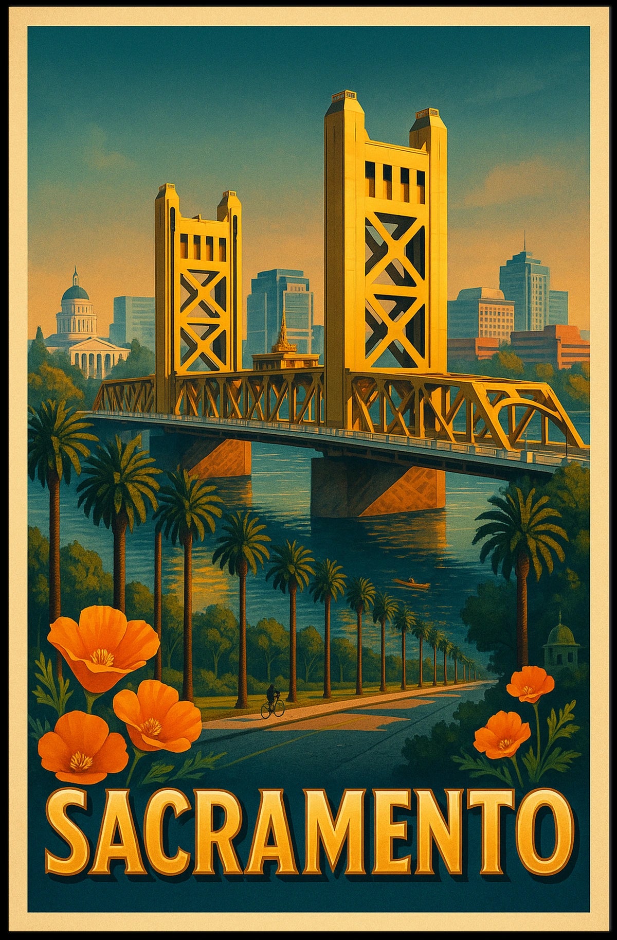 Sacramento Scenic Poster