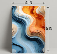 Flowing Colors Poster PosterGoat