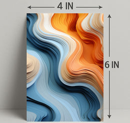 Flowing Colors Poster PosterGoat