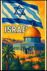 Israel Travel Poster