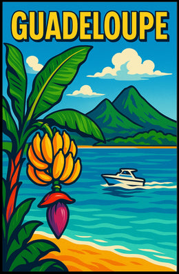 Guadeloupe Paradise Poster
