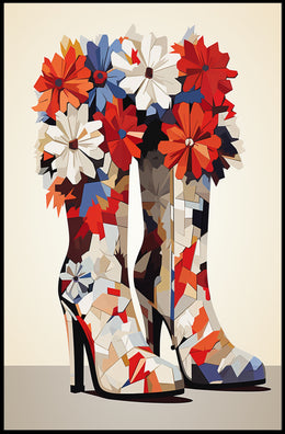 Floral Fashion Statement Poster
