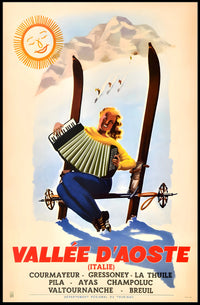 Vallée dAoste Tourism Poster