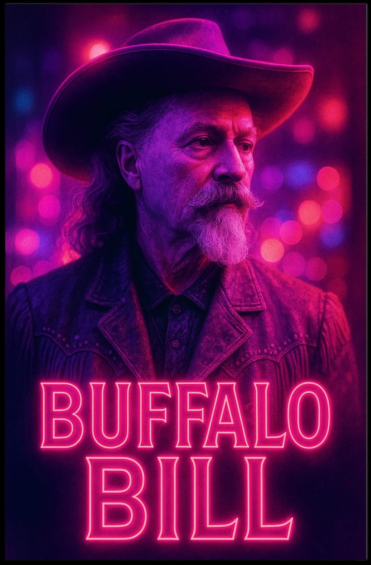 Buffalo Bill Western Heritage Historical or Presidential Poster