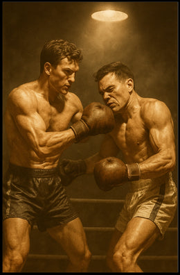 The Boxing Match Poster