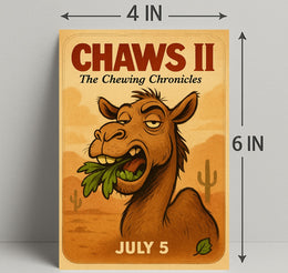 Chaws II The Chewing Chronicles Poster PosterGoat
