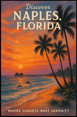 Discover Naples, Florida Poster